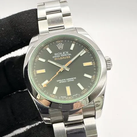 Rolex Milgauss 116400GV 40mm Stainless steel Black 2