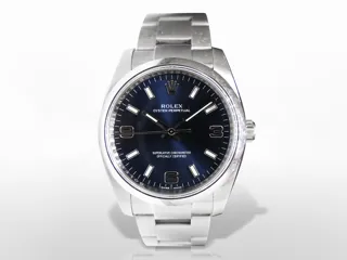 Rolex Oyster Perpetual 34 Stainless steel Blue