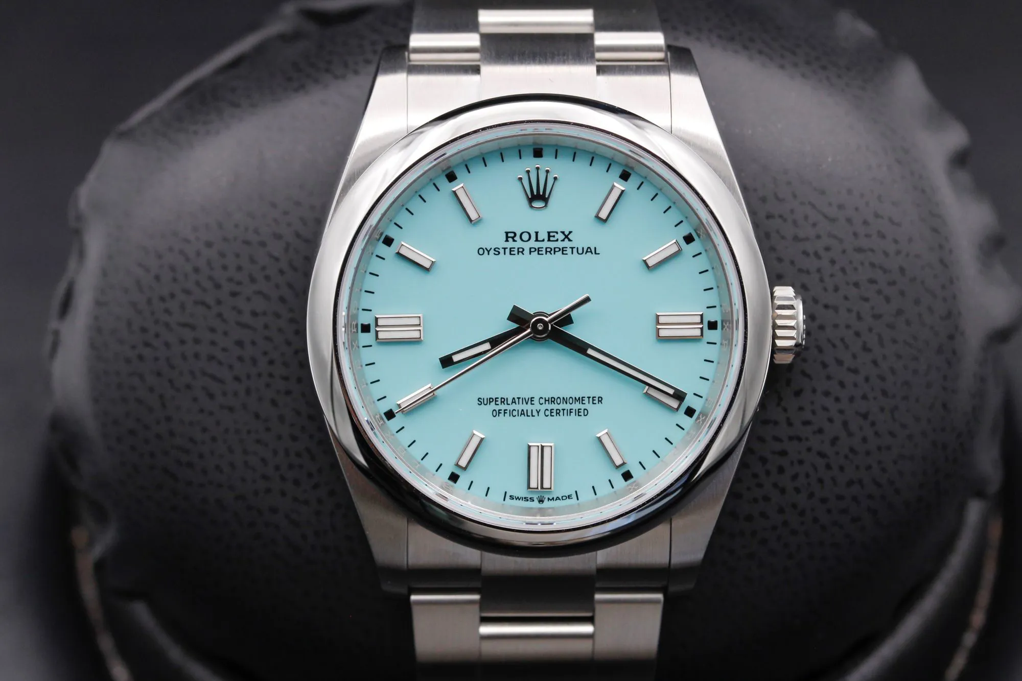 Rolex Oyster Perpetual 36 126000 36mm Stainless steel Turquoise