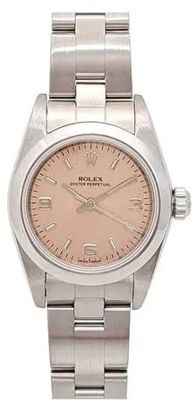 Rolex Oyster Perpetual 76080 24mm Stainless steel Rose