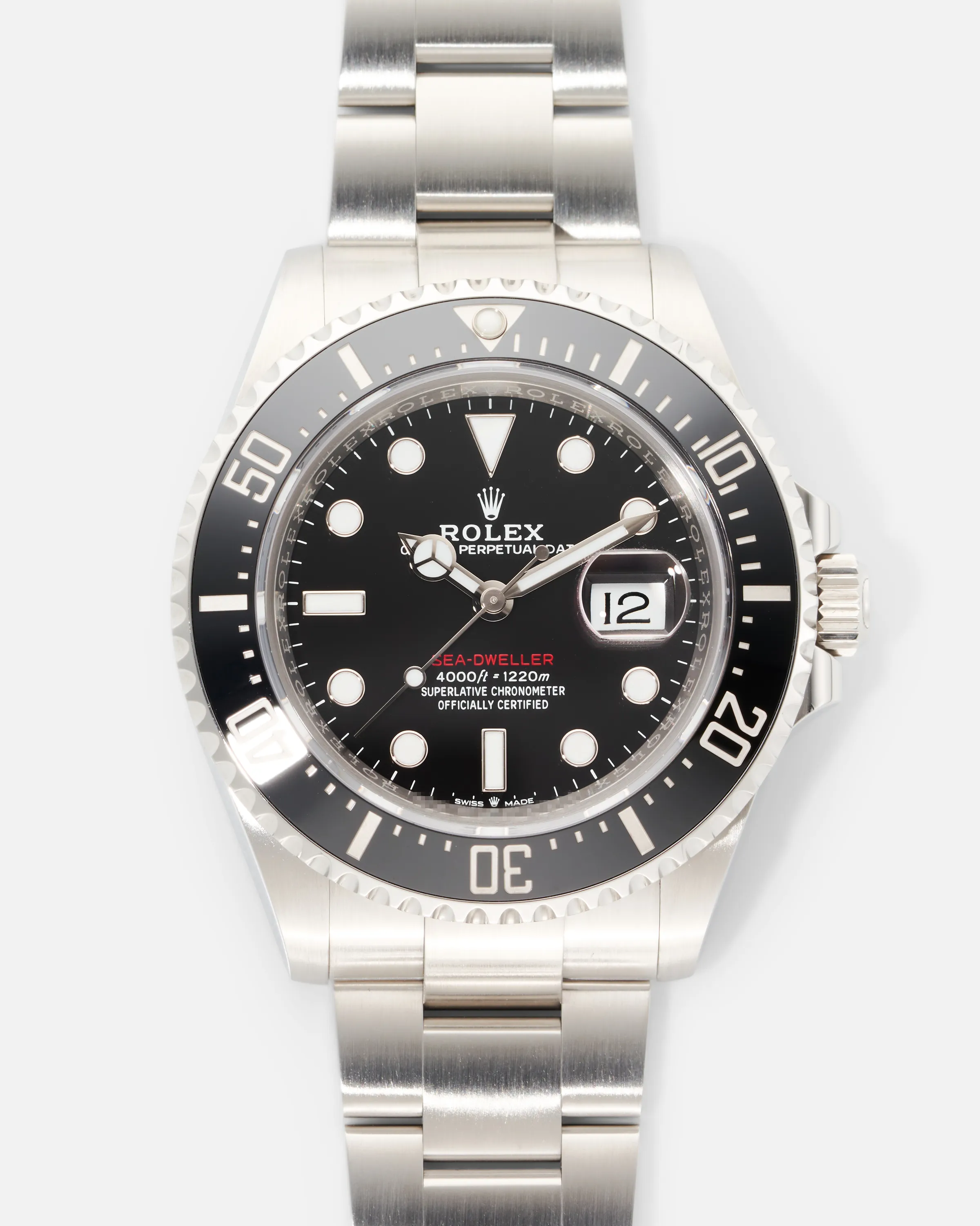 Rolex Sea-Dweller 126600-0001 43mm Stainless steel Black