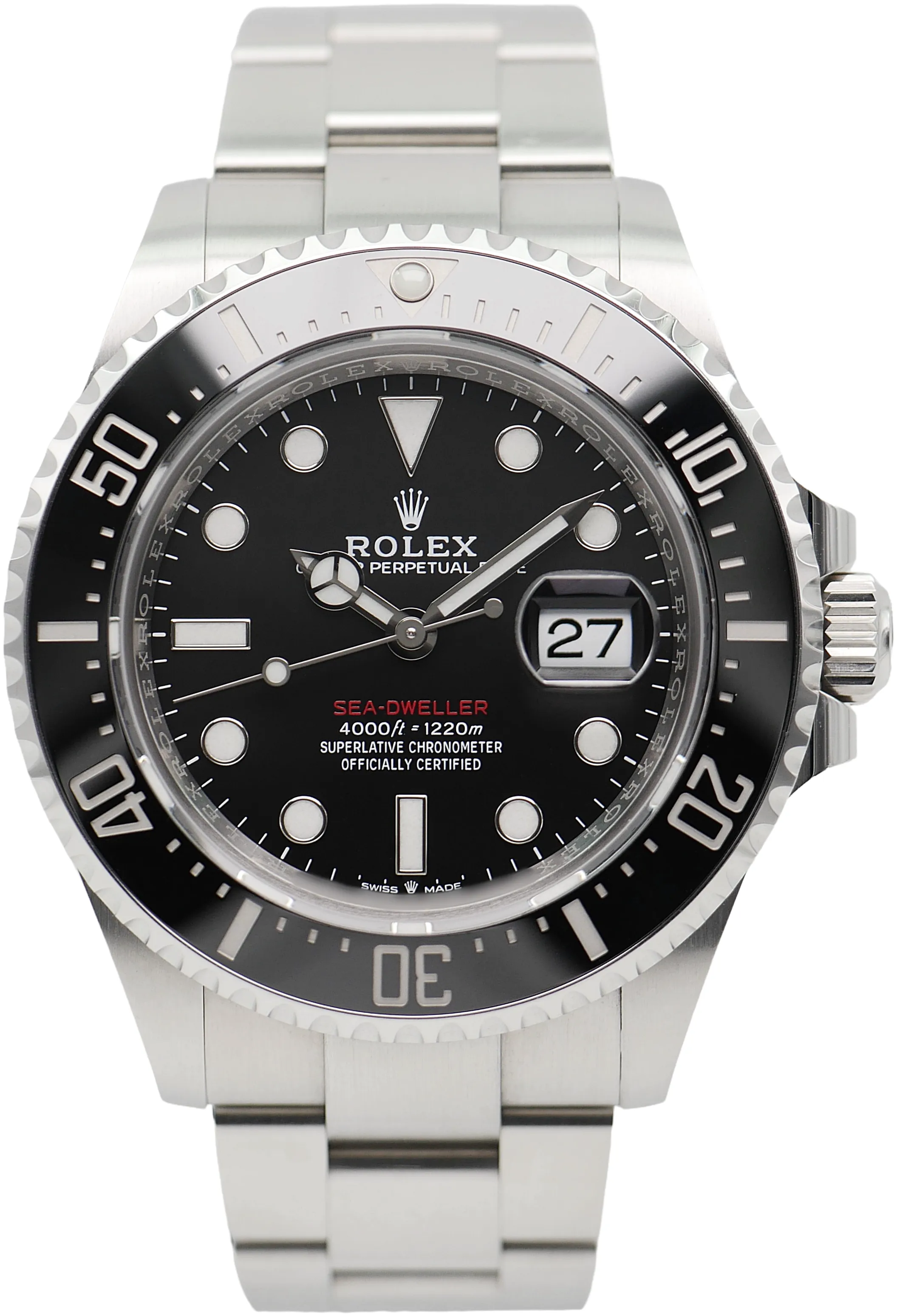 Rolex Sea-Dweller 126600 Stainless steel Black