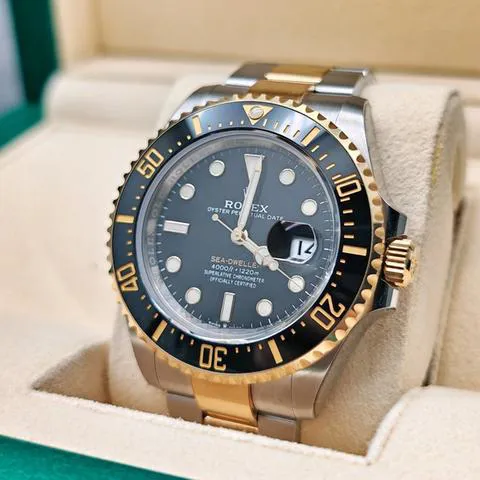 Rolex Sea-Dweller 126603 43mm Yellow gold and Stainless steel Black