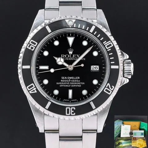 Rolex Sea-Dweller 16600 40mm Stainless steel Black