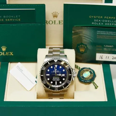 Rolex Sea-Dweller Deepsea 126660 44mm Stainless steel Blue