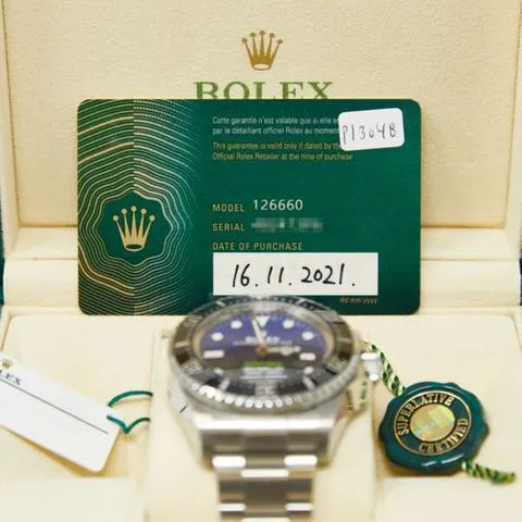 Rolex Sea-Dweller Deepsea 126660 44mm Stainless steel Blue 4