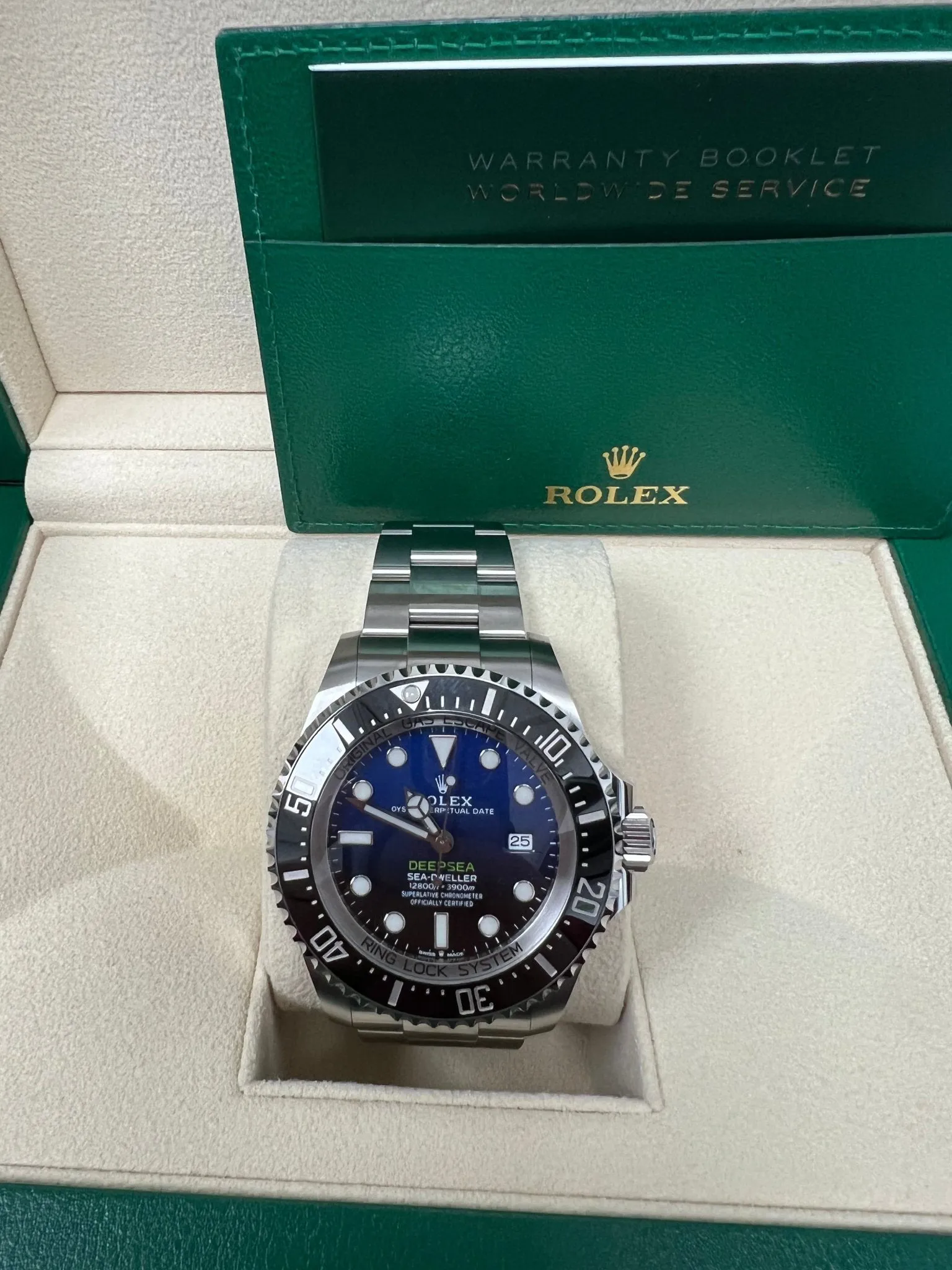 Rolex Sea-Dweller Deepsea 126660 44mm Stainless steel Blue 1