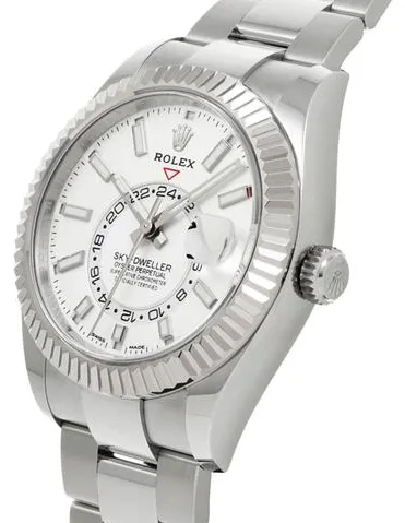 Rolex Sky-Dweller 326934 42mm Stainless steel White 1