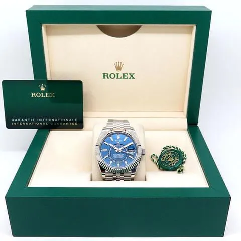 Rolex Sky-Dweller 326934 42mm Stainless steel Blue 1