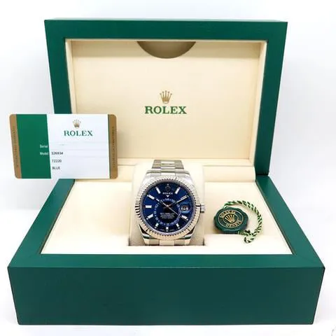 Rolex Sky-Dweller 326934 42mm Stainless steel Blue 1