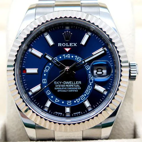 Rolex Sky-Dweller 326934 42mm Stainless steel Blue 2