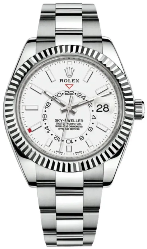 Rolex Sky-Dweller 326934 42mm Stainless steel White