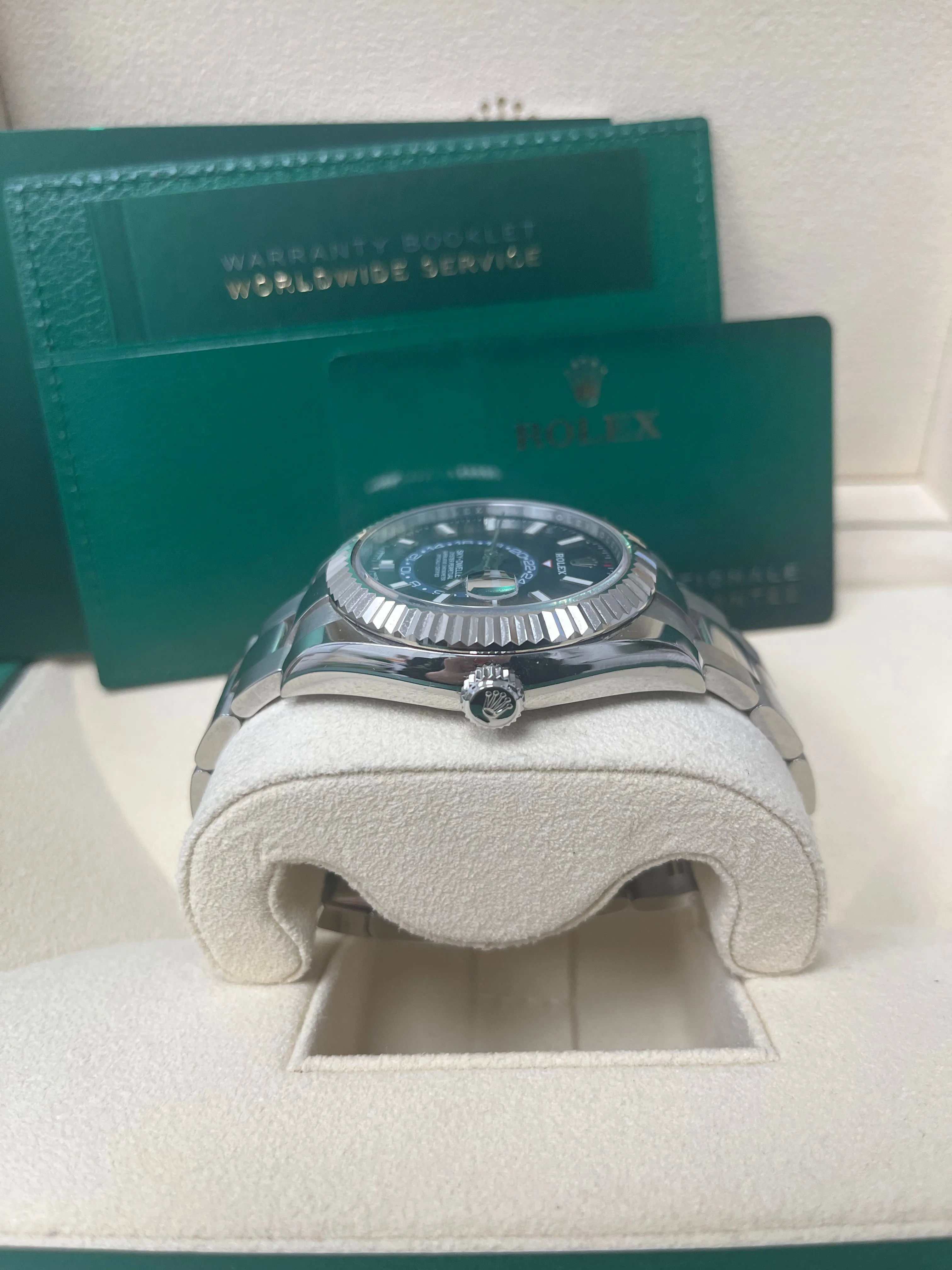 Rolex Sky-Dweller 326934 42mm Stainless steel Blue 3