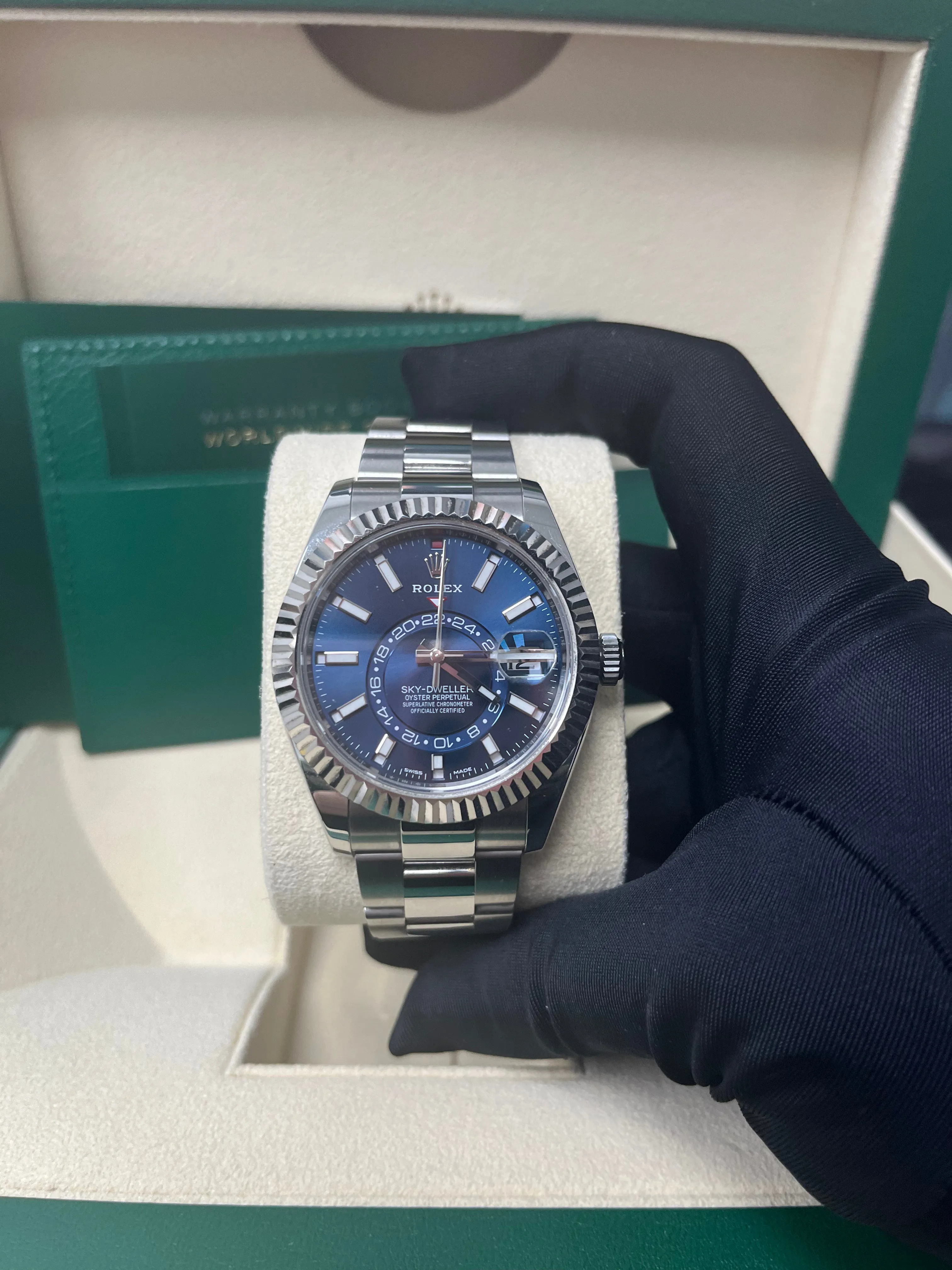 Rolex Sky-Dweller 326934 42mm Stainless steel Blue 9