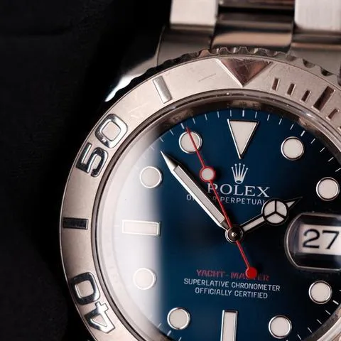 Rolex Yacht-Master 116622 40mm Stainless steel Blue 4