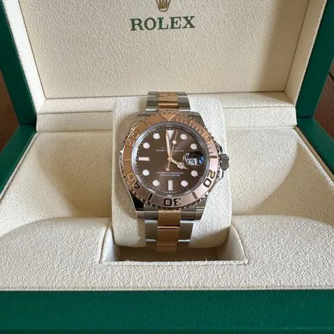 Rolex Yacht-Master 40 126621 40mm Yellow gold and Stainless steel Brown 2