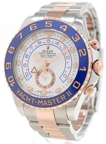 Rolex Yacht-Master II 116681 44mm Yellow gold and Stainless steel White 1