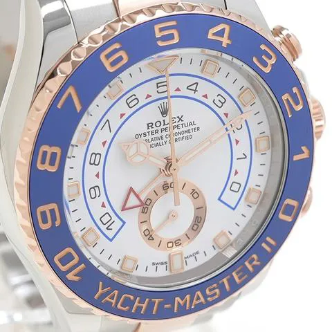 Rolex Yacht-Master II 116681 44mm Yellow gold and Stainless steel White 6