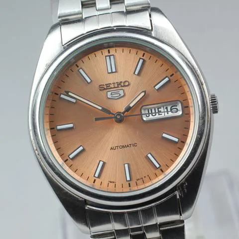 Seiko 5 7S26-0430 36mm Stainless steel Rose