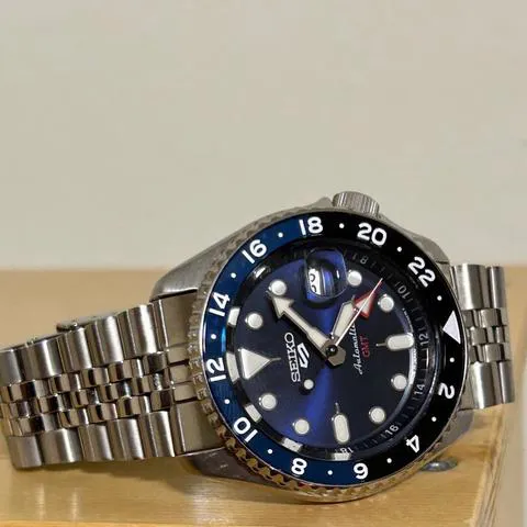 Seiko Seiko 5 SSK003K1 42mm Stainless steel Blue