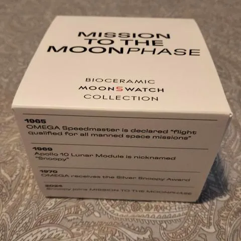 Swatch Moonswatch SO33W700 42mm Ceramic White 6