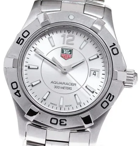 TAG Heuer Aquaracer Lady WAF1412 28mm Stainless steel Silver