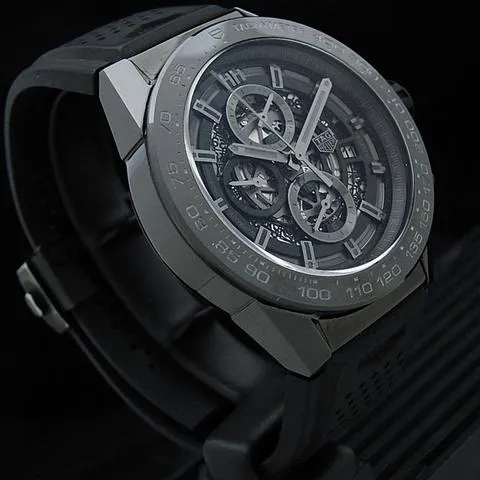 TAG Heuer Carrera Calibre HEUER 01 CAR2A90.FT6071 45mm Ceramic Skeleton