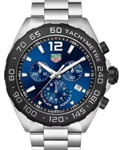 TAG Heuer Formula 1 Quartz CAZ101AV.BA0842 43mm Stainless steel Blue