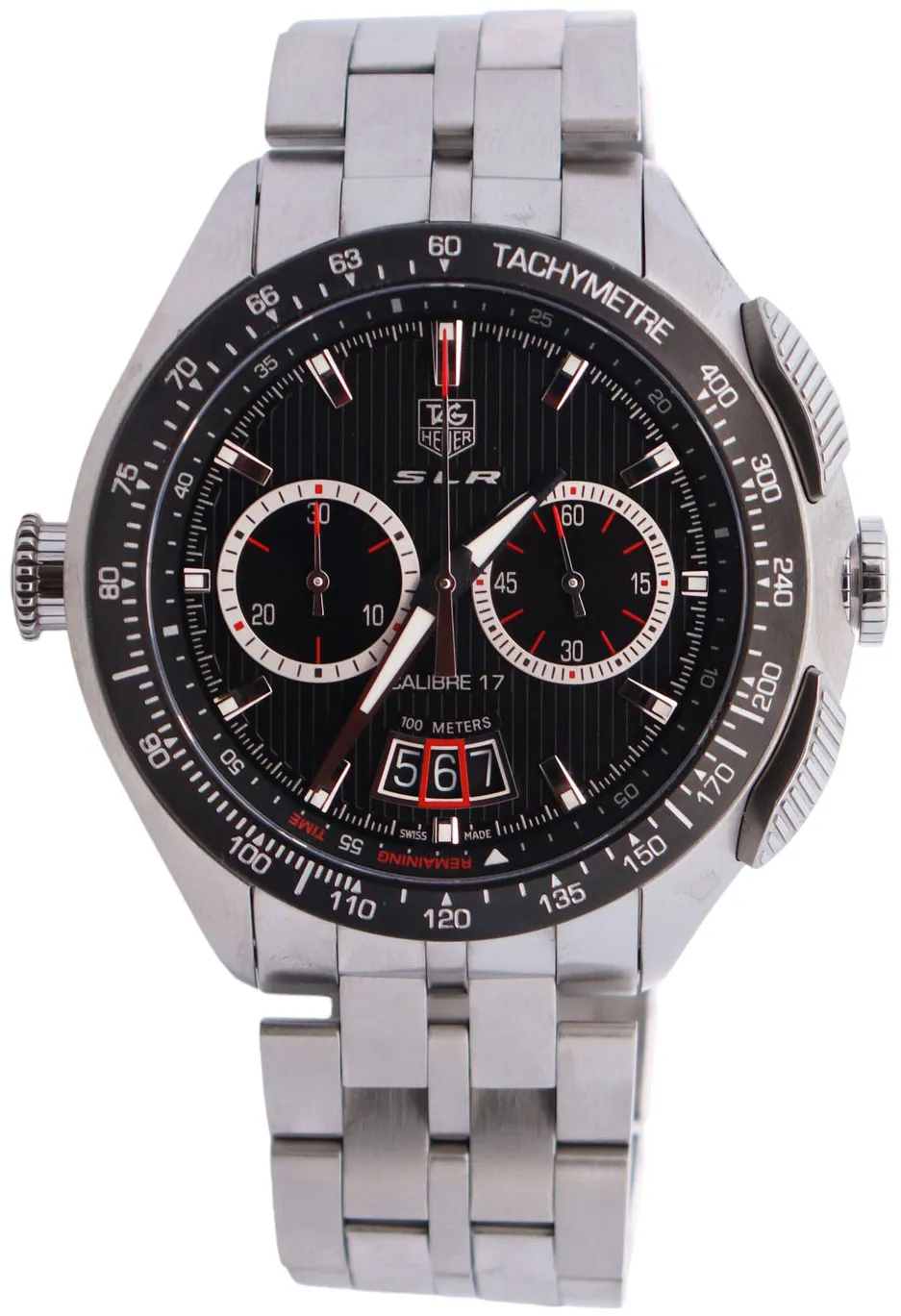 TAG Heuer SLR CAG2010 47mm Stainless steel Black