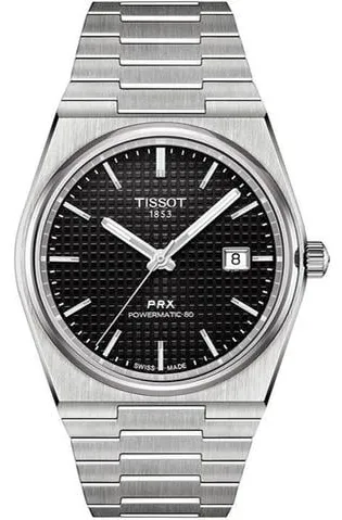 Tissot PRX Powermatic 80 T1374071105100 40mm Stainless steel Black