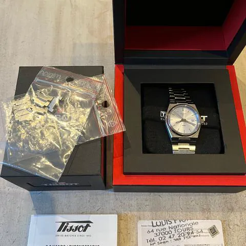 Tissot PRX T137.210.11.351.00 35mm Stainless steel Light blue 6