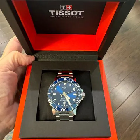 Tissot Seastar 1000 T120.407.11.041.03 43mm Stainless steel Blue