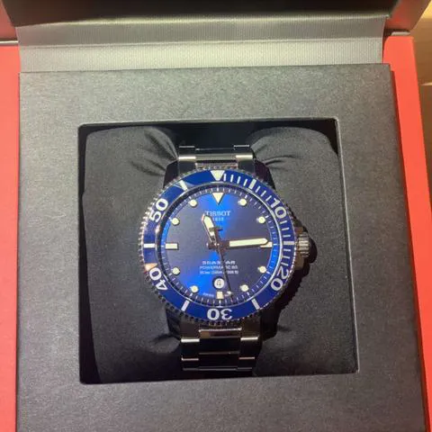 Tissot Seastar 1000 T120.407.11.041.03 43mm Stainless steel Blue