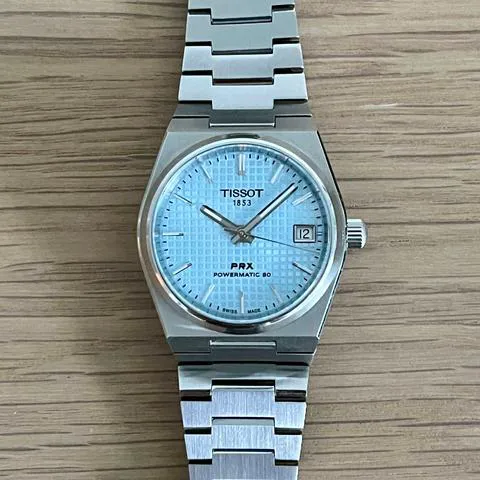 Tissot T-Classic T137.207.11.351.00 35mm Stainless steel Ice blue