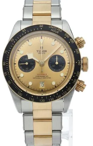 Tudor Black Bay Chrono S&G M79363N-0007 41mm Stainless steel Golden 1