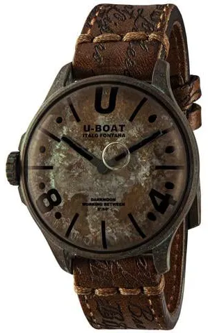 U-Boat 9600 44mm Stainless steel Brown