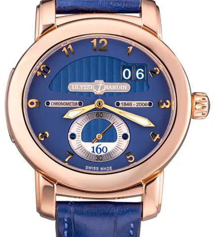 Ulysse Nardin 1602-100 43mm Rose gold