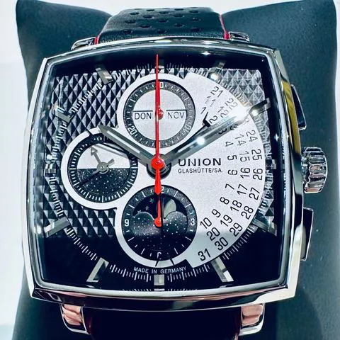 Union Glashütte Averin D015.525.16.051.00 41mm Stainless steel Black