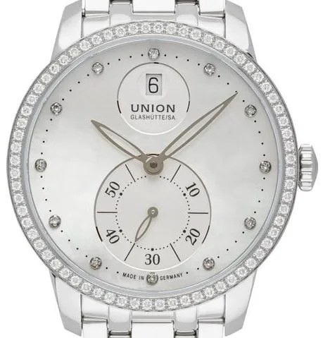 Union Glashütte Seris D013.228.61.116.00 36mm Stainless steel Mother-of-pearl