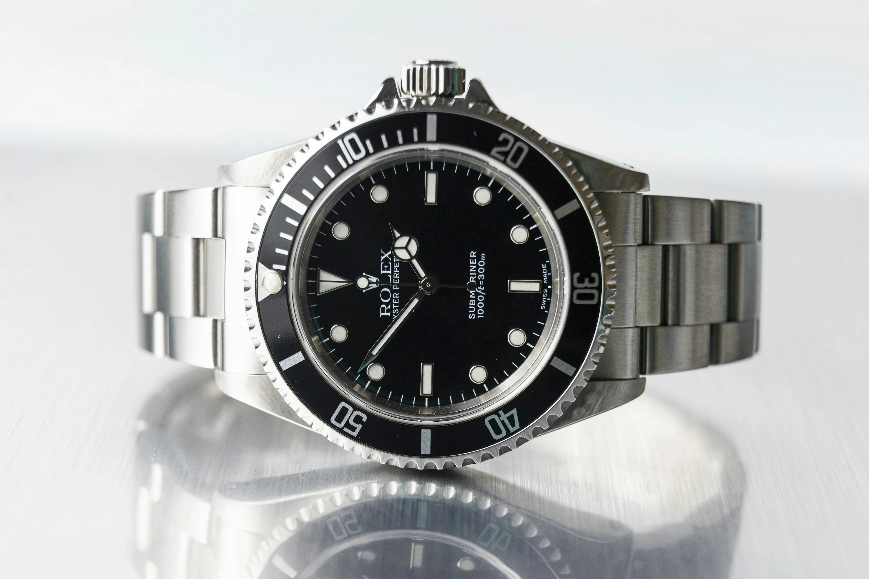 Rolex Submariner 14060 40mm Stainless steel Black