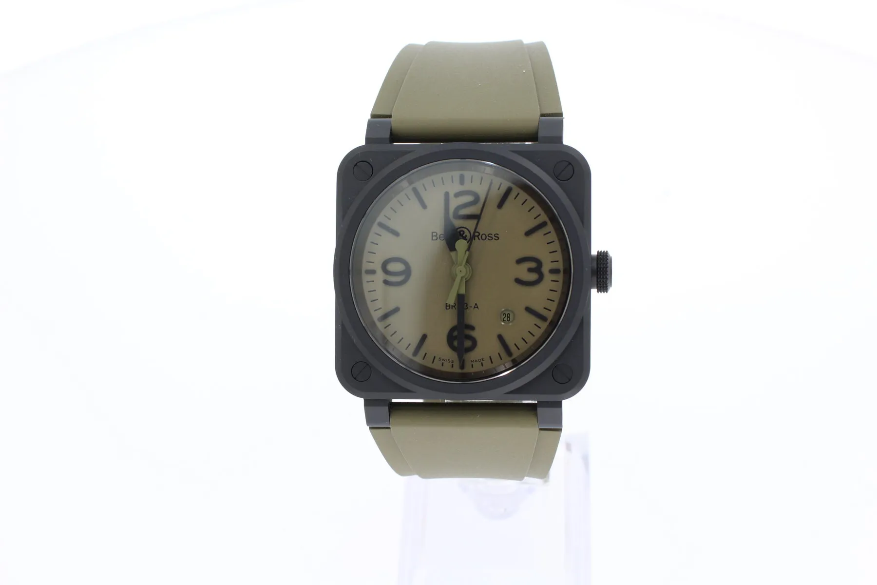 Bell & Ross BR 03 BR03A-MIL-CE 41mm Ceramics Khaki