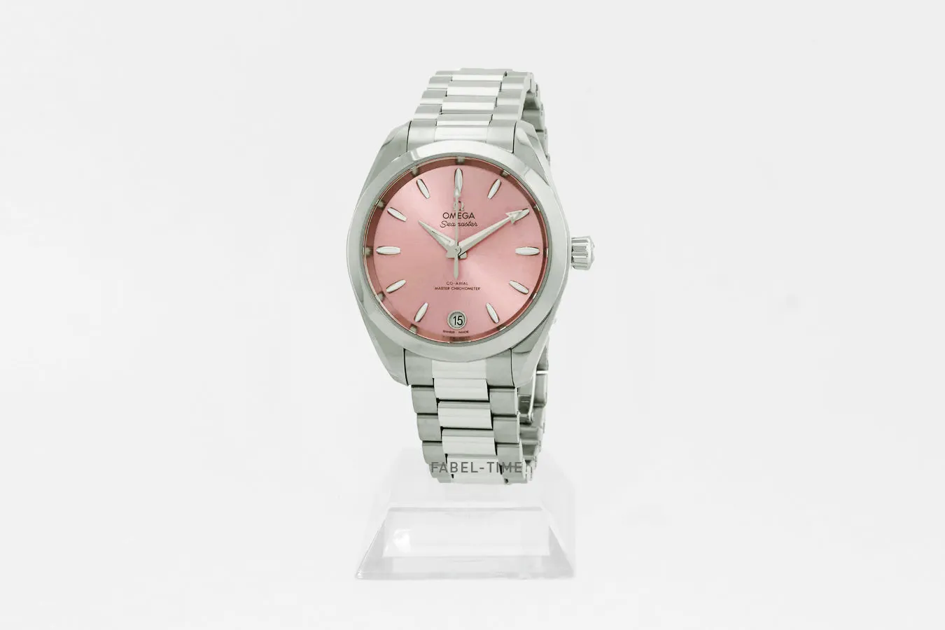 Omega Aqua Terra 220.10.34.20.10.003 34mm Stahl Pink