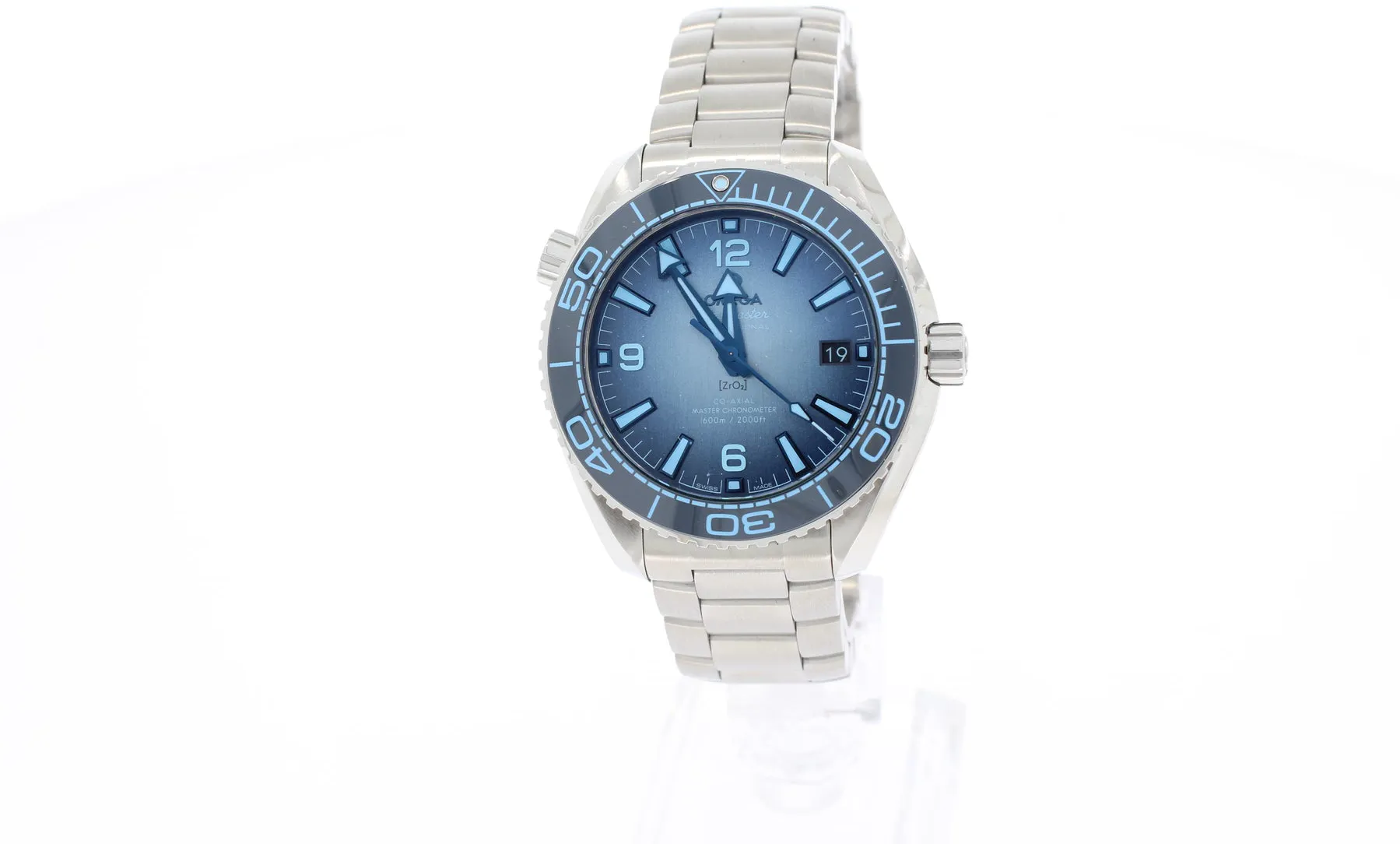 Omega Planet Ocean 600M 215.30.40.20.03.002 39.5mm Stainless steel Blue