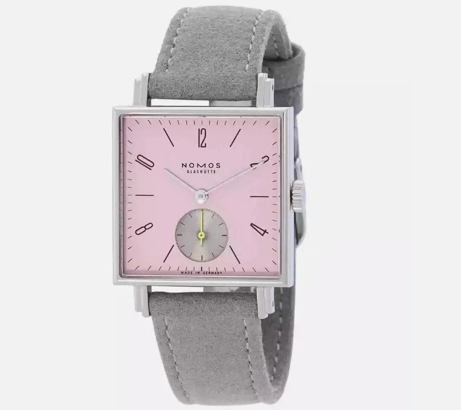 NOMOS Tetra 476 29.5mm Stainless steel Pink