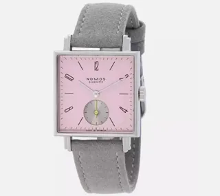 NOMOS Tetra 476 Stainless steel Pink