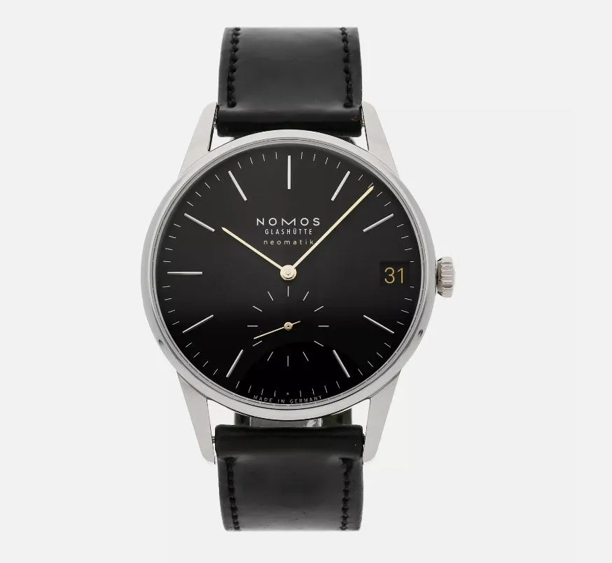 NOMOS Orion Neomatik 366 40.5mm Stahl Black