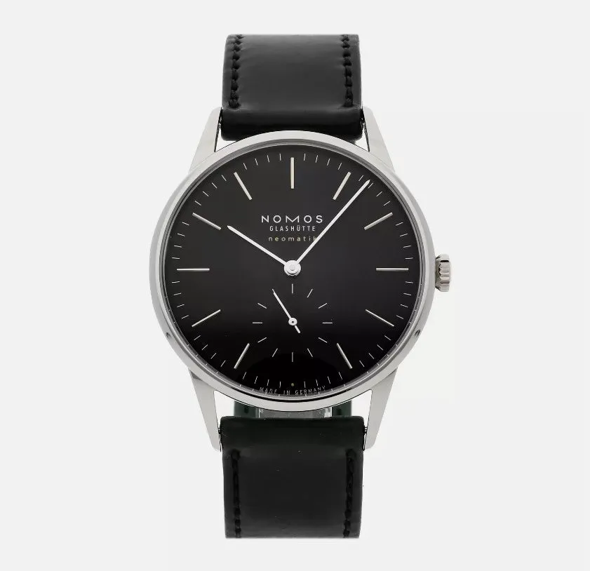 NOMOS Orion Neomatik 346 38.5mm Stahl Black