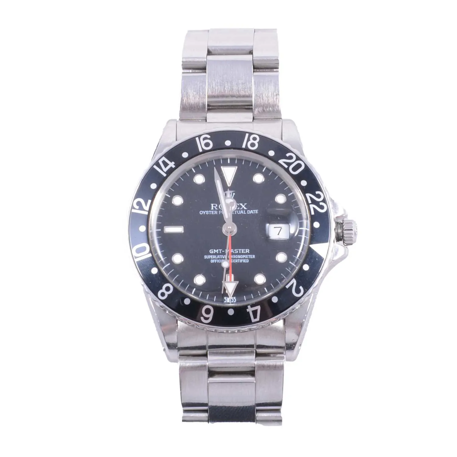 Rolex GMT-Master 38mm Stainless steel Black