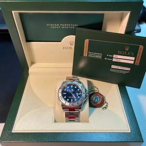 Rolex Yacht-Master 116622 40mm Stainless steel Blue 4