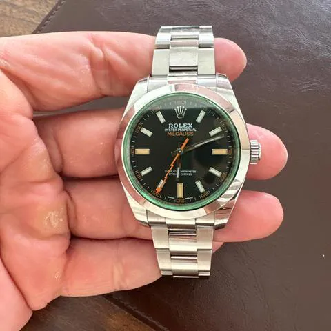 Rolex Milgauss 116400GV 40mm Stainless steel Black